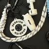 Fitness Enthusiast Keychain Weightlifting Equipment Charm with Keyring Weight Plate