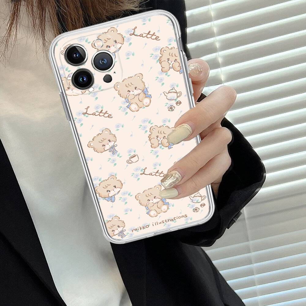 Famous Cute M-Mikko C-Characters For IPhone 17 Air 16 Pro Max 15 14 13 12 11 Plus Phone Case