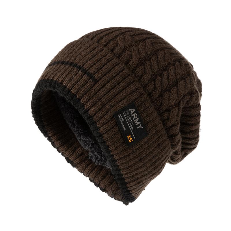 Winter Beanie Hat For Men Knitted Hat Winter Cap Beanie Women Thick Bonnet Hats Skullies