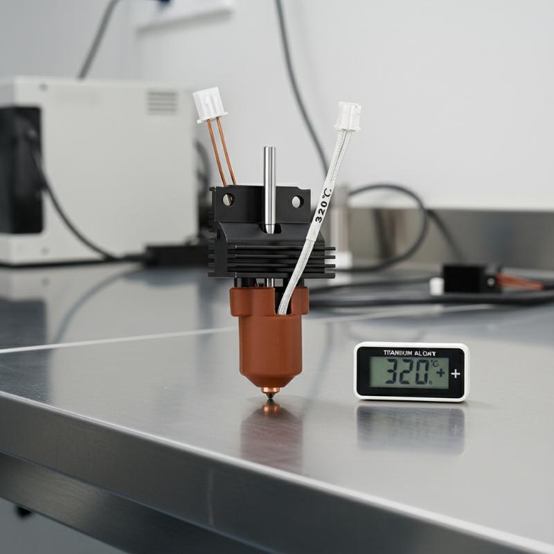 Neues Creality 2026 Version K1 Serie Keramik Heizblock Kit Klemme Mit Schnalle Kompatibel Mit K1/K1 Max/K1C 3D-Drucker