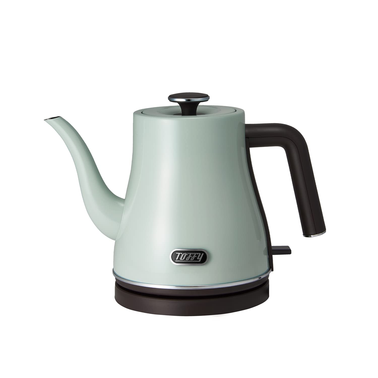 

Electric Kettle Fast Boiling Empty Cooking Prevention Retro Cute Stylish [Toffy] K-KT4 (Pale Aqua) 0.8L K-KT4-PA