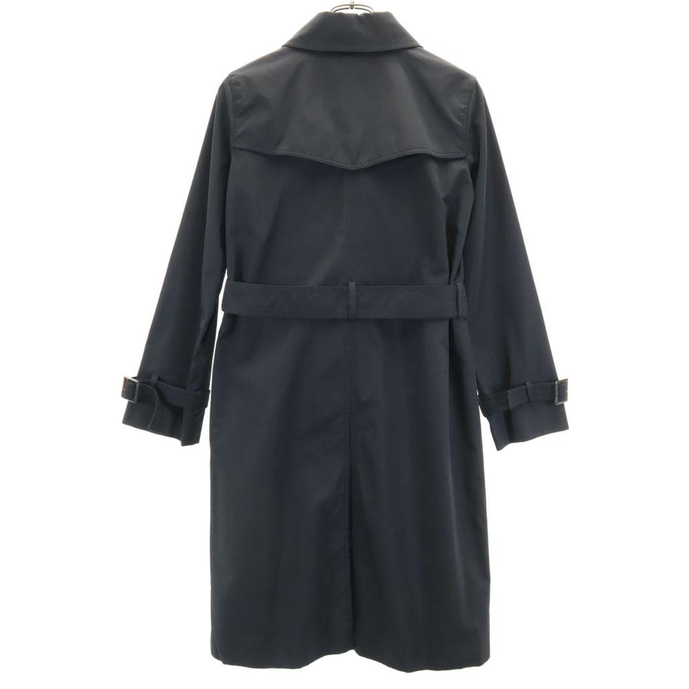 OLD ENGLAND Made In Japan with Liner Trench Coat 36 Black 2WAY Women Used