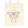 Something Different Light Luna Moth Polycotton Tote Bag