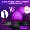 Silicone Vibrating Animal Shape Dog Knot Anal Plug for Men, Women, and LGBTQ+ Adults