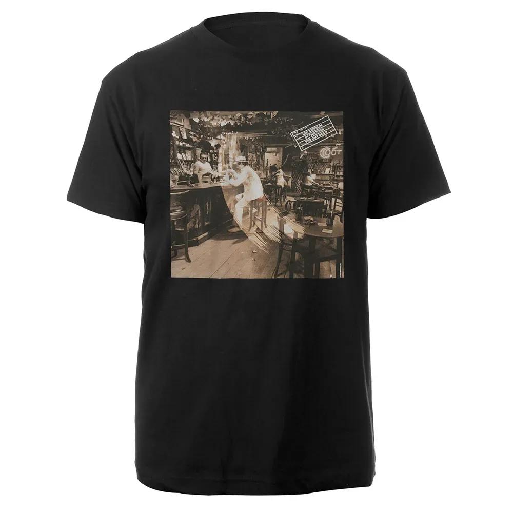 Rock Band Led Zeppelin T-Shirt Herren und Damen Sommer Gothic Y2K Kleidung Mode Retro Rundhals Kurzarm Top Streetwear