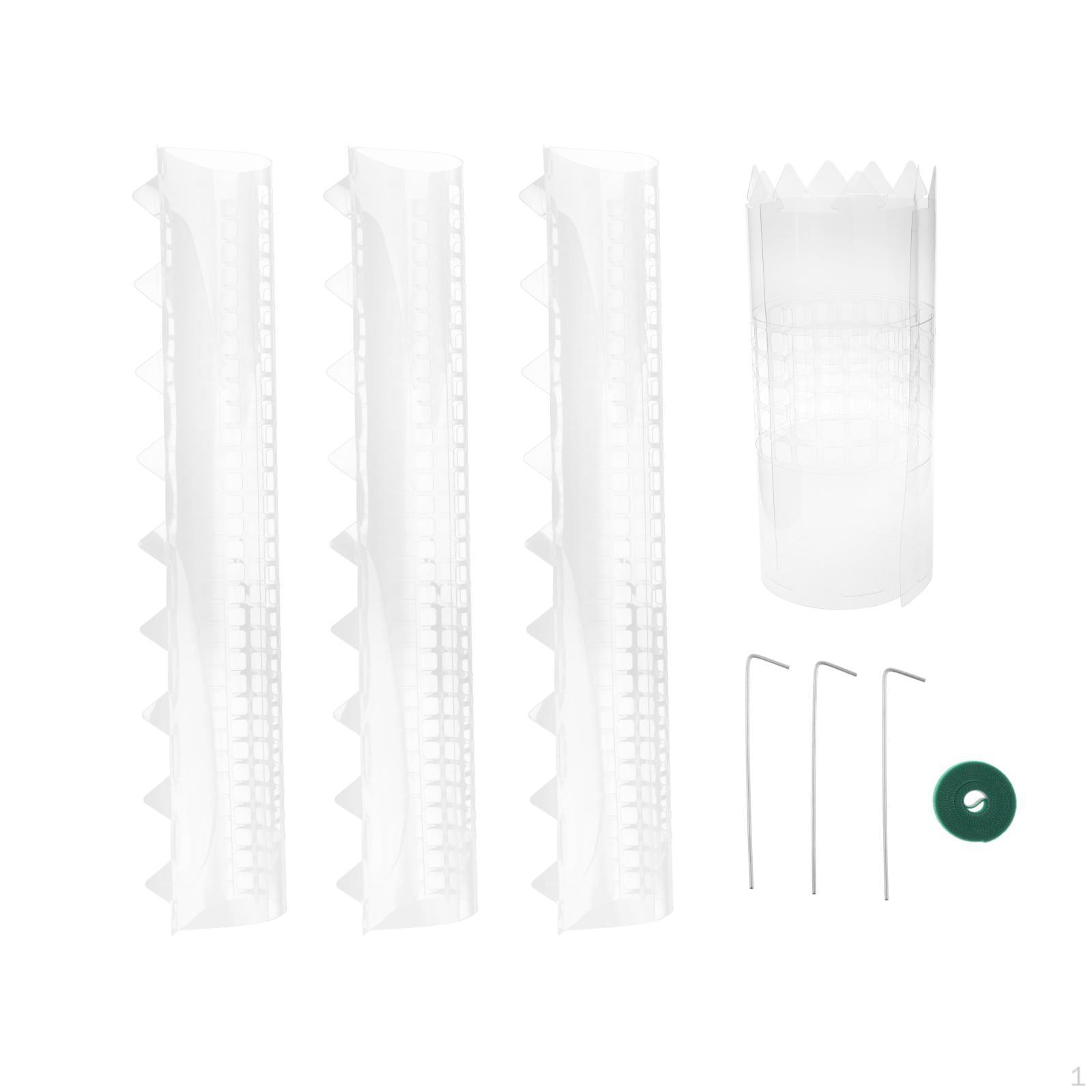 

4x Plant Support DIY Attachable Connectable Stable Stackable Pole Sticks for Courtyard