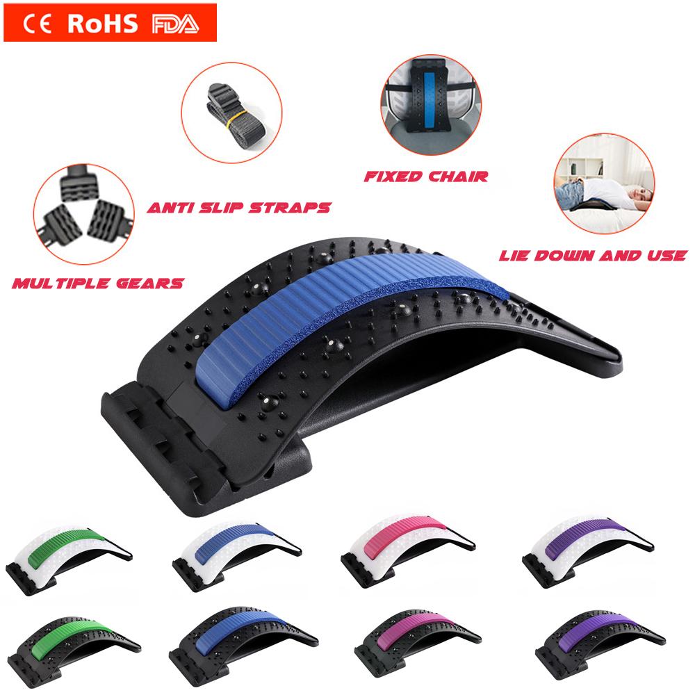 

Магнитотерапия Массажер для спины 4-уровневый регулируемый носилки Талия Шея Фитнес Поясничный Шейный отдел позвоночника Поддержка Обезболивание