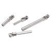 2pcs RC Center Drive Shaft Set CNC Steel for AXIAL SCX24 JT Gladiator 1/24 Crawler Car
