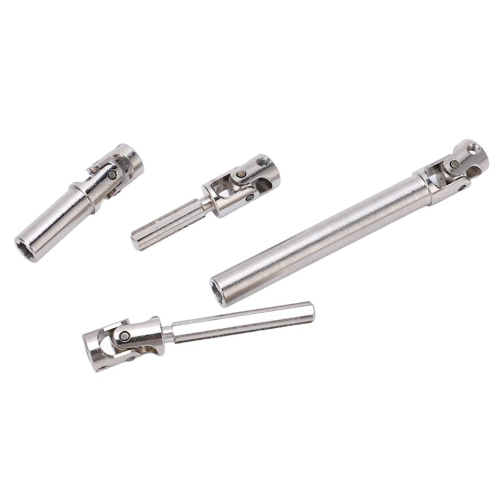 2pcs RC Center Drive Shaft Set CNC Steel for AXIAL SCX24 JT Gladiator 1/24 Crawler Car