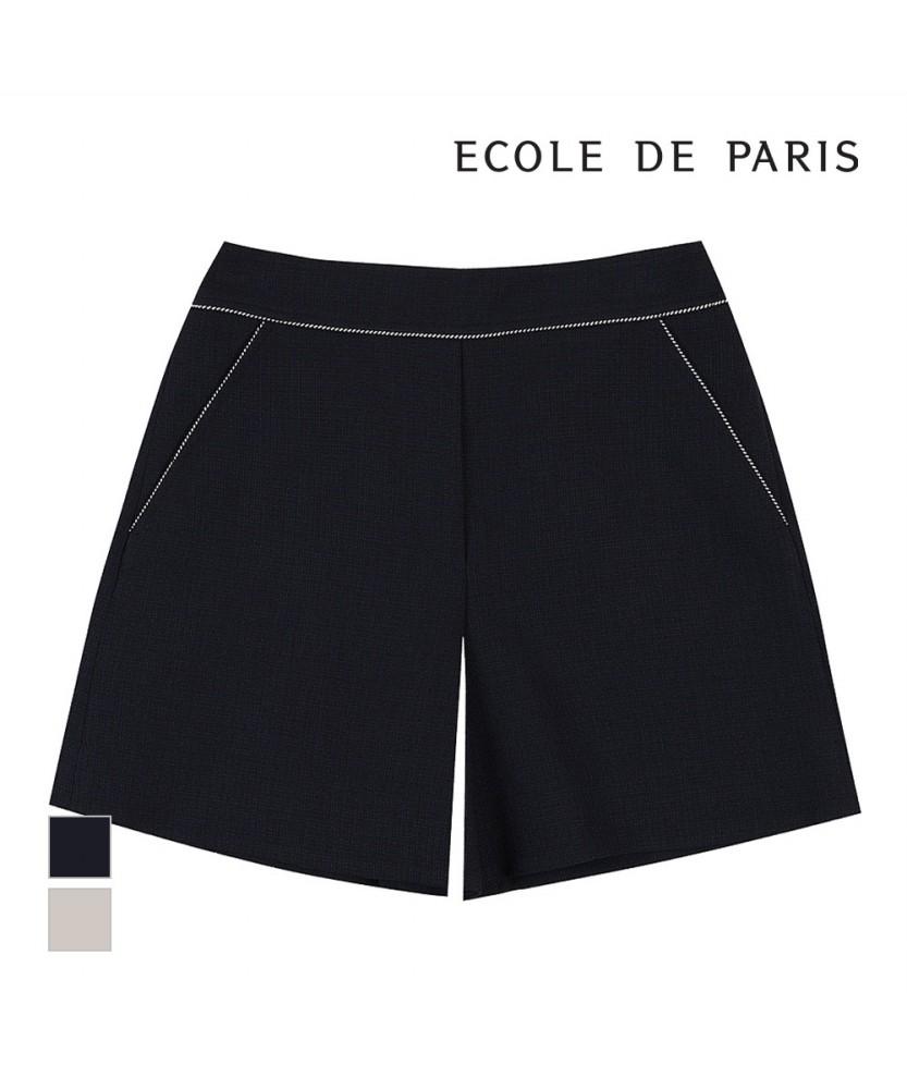 Ecole De Paris Back-Round Pocket Trimmed Shorts_Rb35Wpam15Z