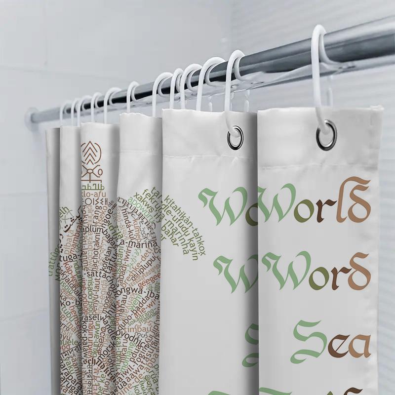 Vibrant Pink Leopard Print Shower Curtain for Bathroom Decor Modern Artistic Home Decoration Item with Hook Rings Ready Ship