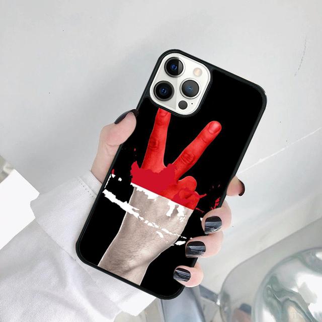 Indonesia Flag Phone Case Cover For iPhone 17 Air 11 12 13 15 16 14 Pro MAX Plus