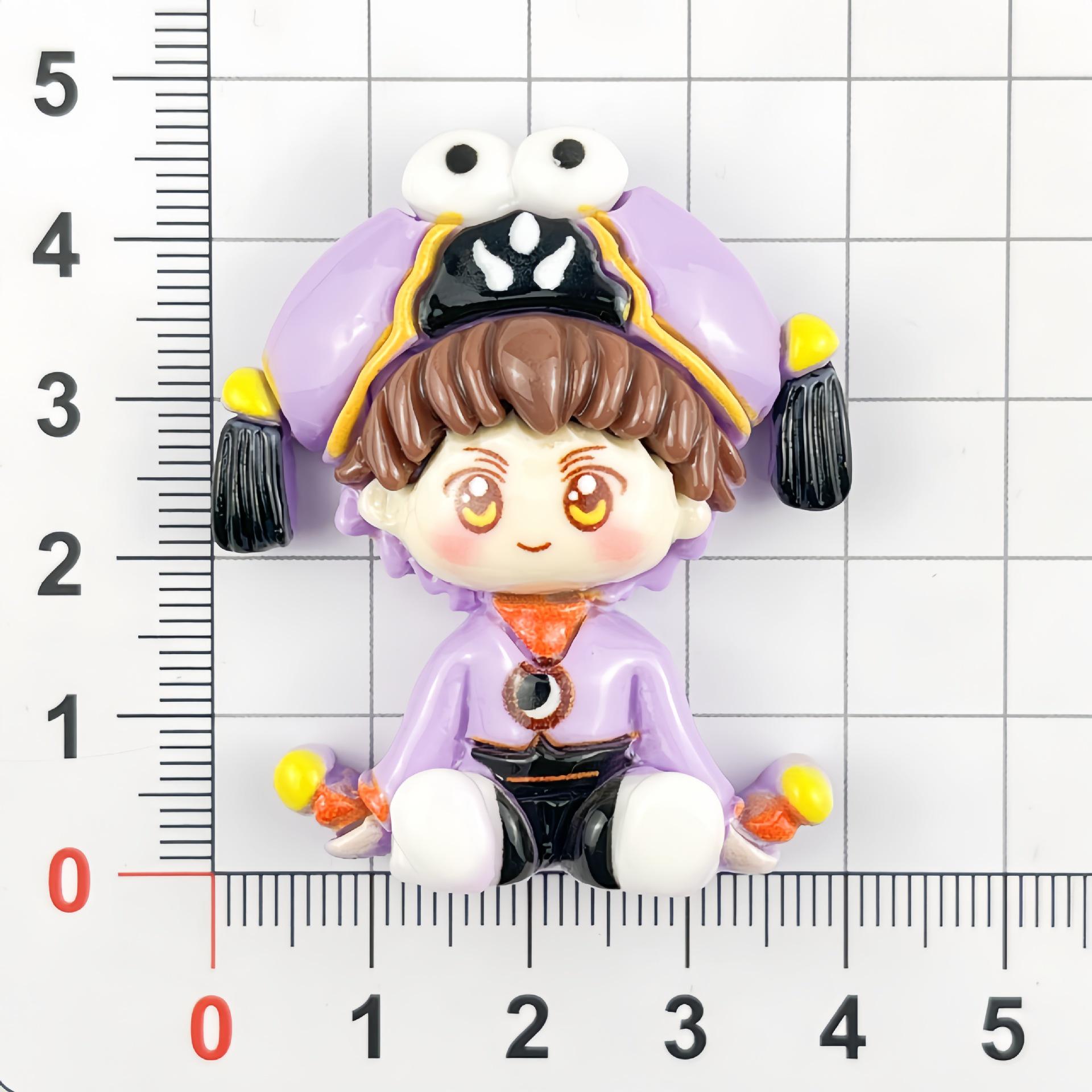 Cartoon Resin Accessories: Hair Ties, Phone Cases, Shoe Buckles DIY Kit