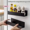 Magnetic Refrigerator Shelf Organizer Spice Sundry Side Storage Hanging Basket Space Saving Kitchen Household Holder