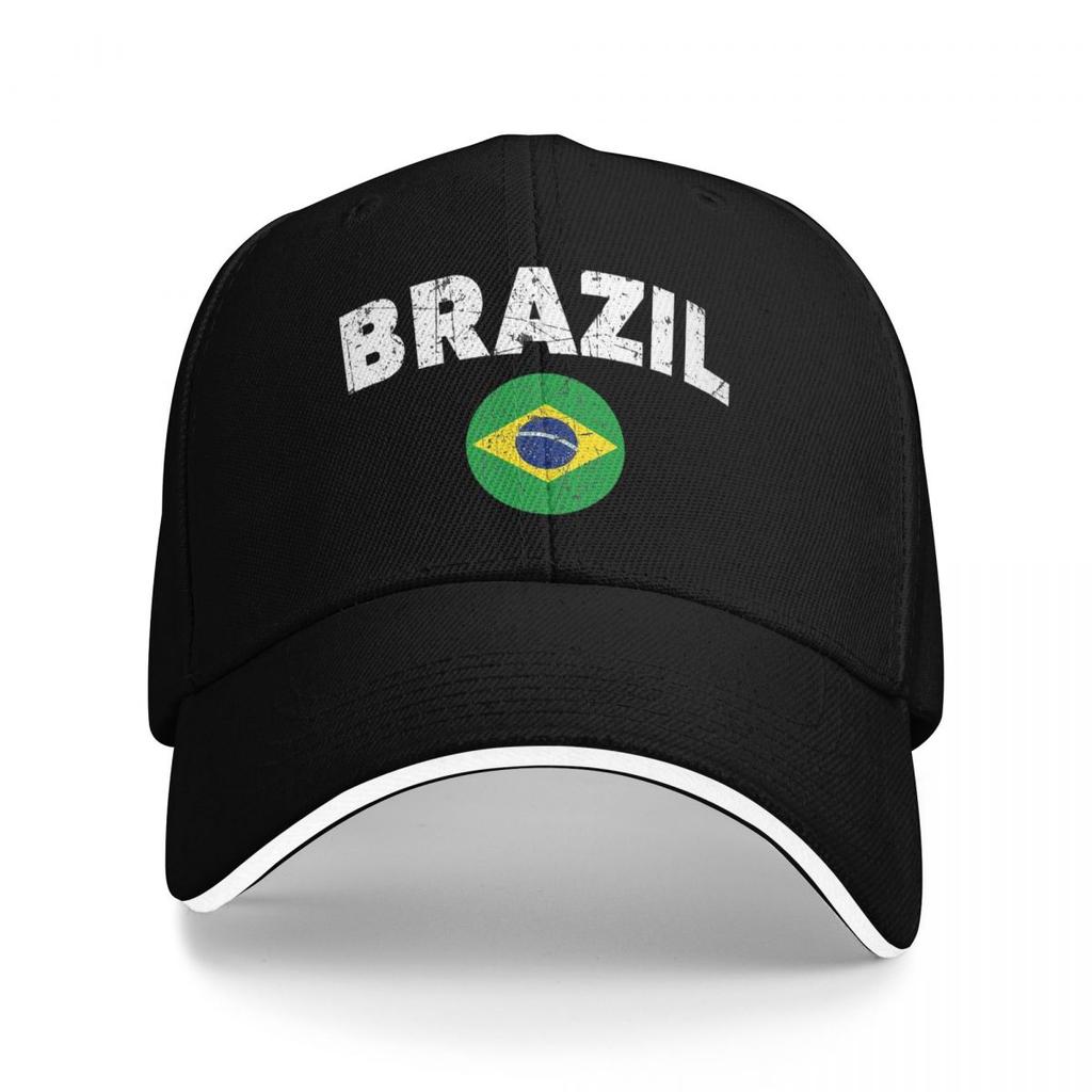 Brazil Soccer Team Football Brazilian Flag Baseball Caps Snapback Baseball Hats Breathable Casual Casquette for Men And Women