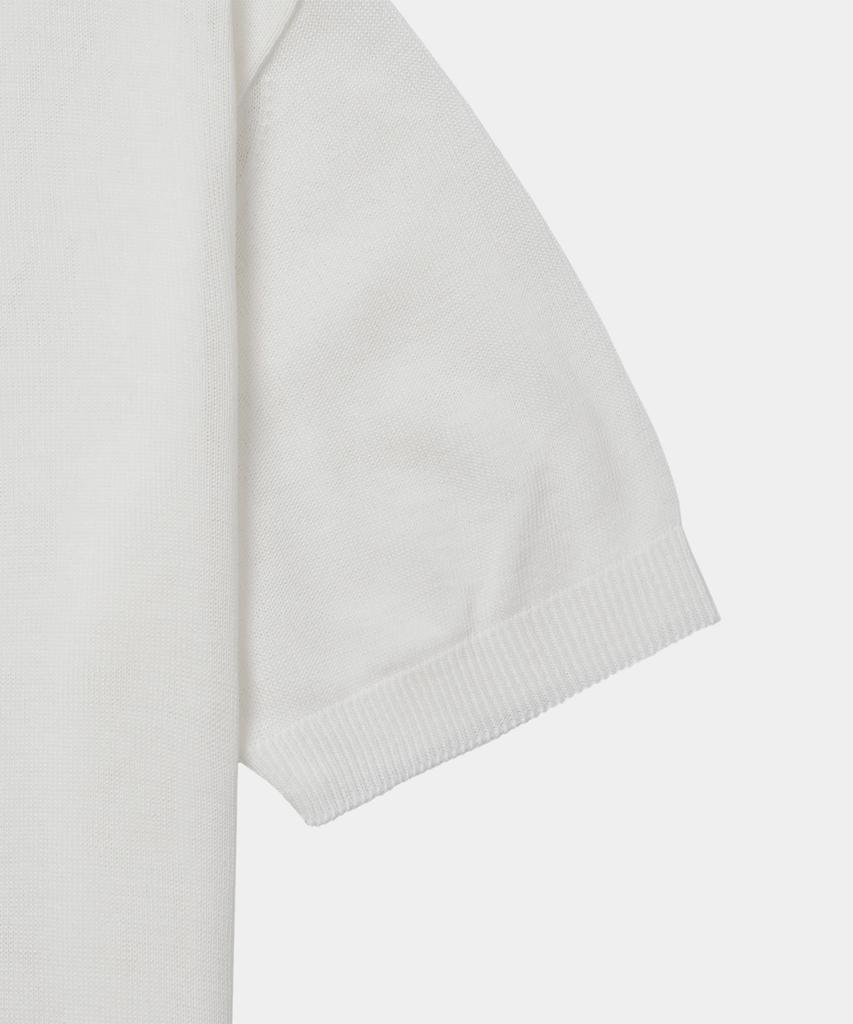 Dekkoloso Summer Cool Touch Round Short Sleeve Knit [Ivory]