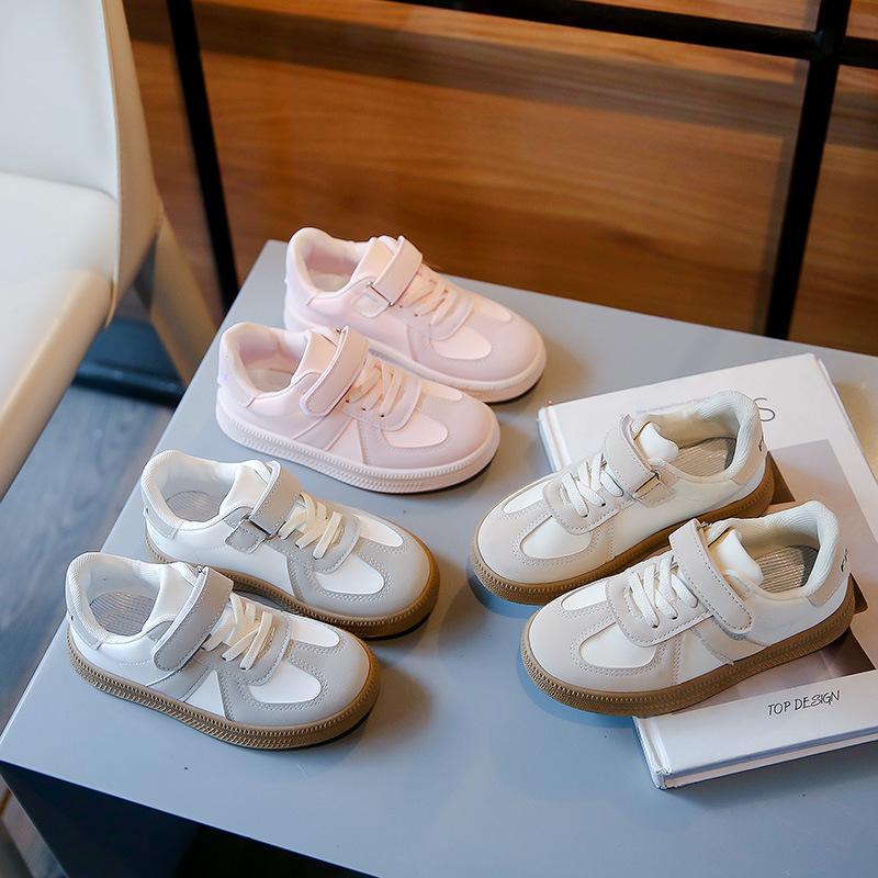 Vår og Høst Nye Jentesneakers Komfortable Slitesterke Myk Såle Lav Topp Fritidssko