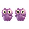 Purple Heat Insulated Mitts Non Slip Microwave Glove Household Owl Oven Mitts  Hot Dish/Bowl
