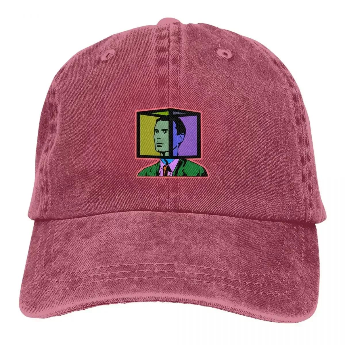 Washed Unisexs Baseball Cap Road To Nowhere Trucker Snapback Caps Dad Hat Talking Heads Golf Hats One Size
