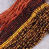 Multi-Gem Tiger Eye Beads: Yellow, Red, Gold, Sun