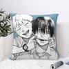 Hikaru And Yoshiki Pillowcase Polyester Cushion Cover Gift The Summer Hikaru Died Throw Pillow Case Cover Home Zipper 40X40cm
