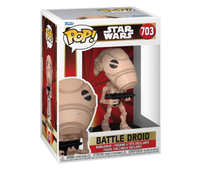 Funko pop star wars figure 703 pm 25th - battle droid
