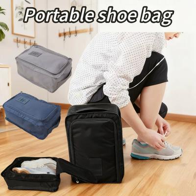 Travel Multifunction Portable Sneaker Bag Waterproof Breathable Folding Shoe Storage Bag High Capacity Shoe Pouch for Women