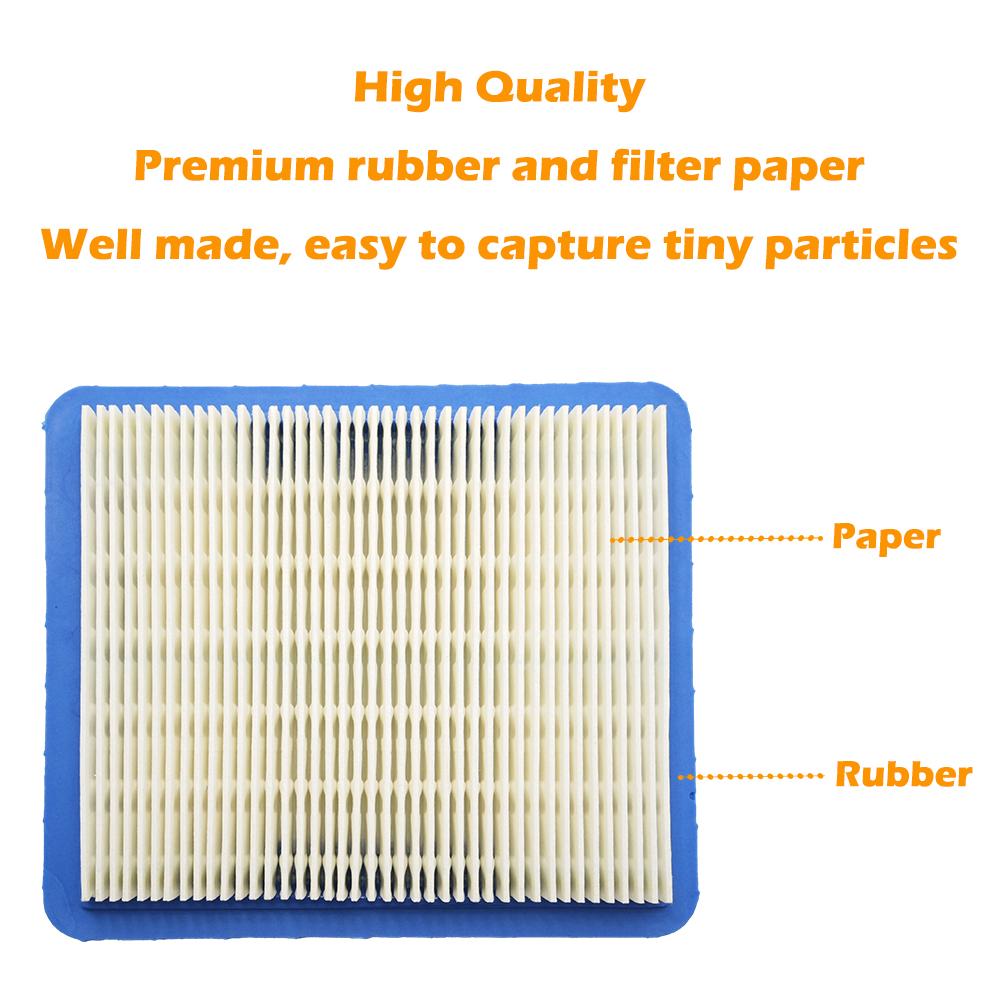 491588s Air Filter for Briggs and Stratton 491588 Toro 20332 Craftsman 3364 Premium Lawn Mower Air Cleaner