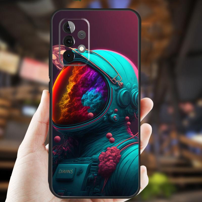 

Space Moon Astronaut Case For Samsung Galaxy A15 A35 A55 A53 A33 A13 A36 A56 A26 A16 A22 A32 A52 A54 A34 A05 A06 Samsung A32 5G