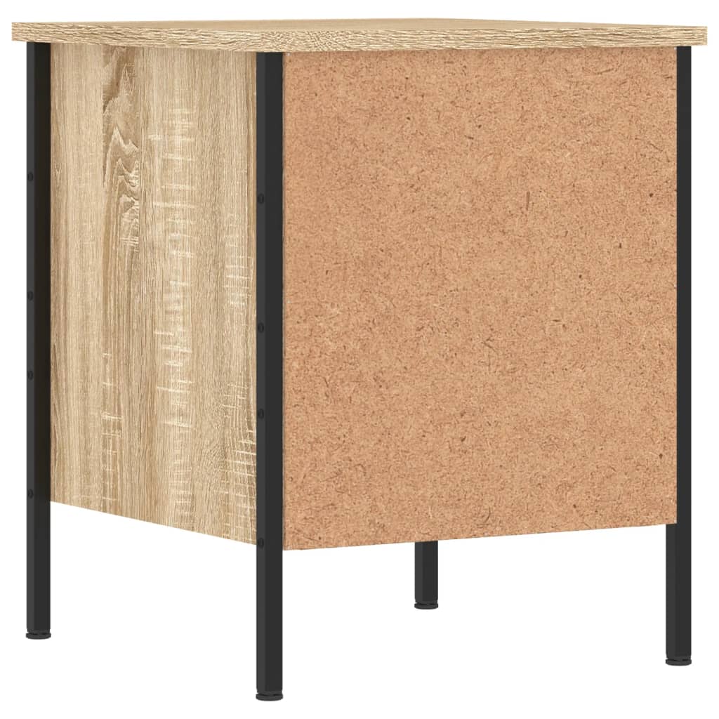 vidaXL Nachttisch Sonoma-Eiche 40x42x50 cm Holzwerkstoff