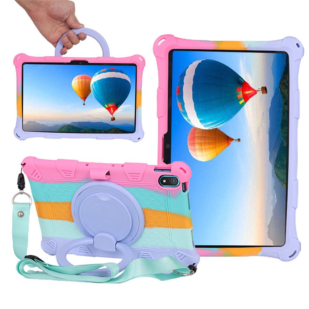 

Чохол для OPPO Realme Pad 10.4 дюйма 2025 RMP2102 RMP2103 360 Обертовий М який Силіконовий Дитячий Безпечний Чохол-Підставка для Планшета Realme Pad 10.4