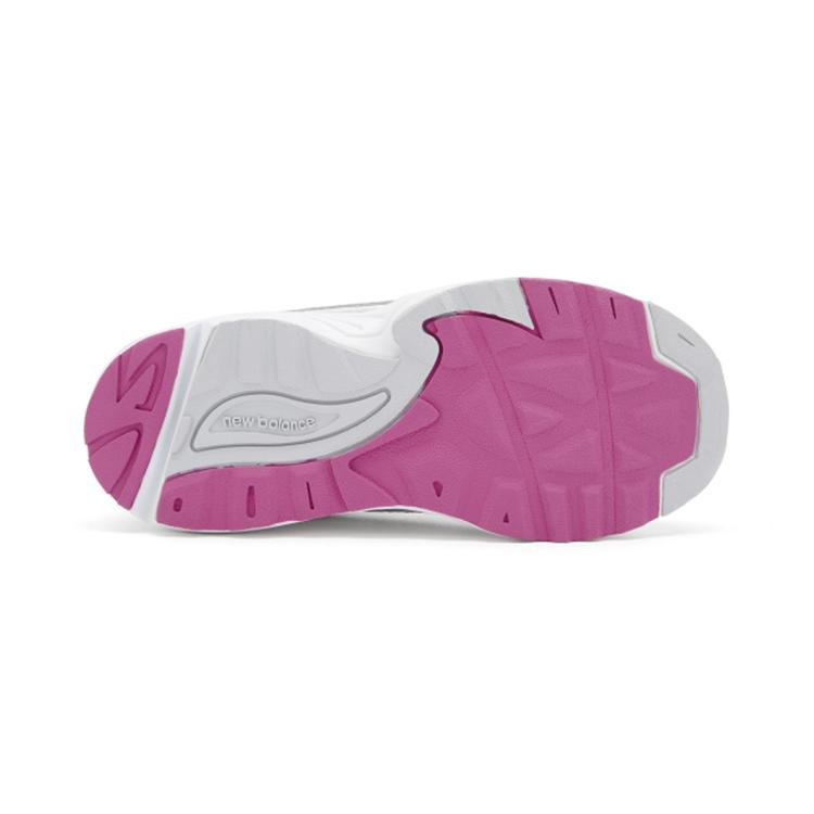 New Balance NB 878 Abrasion Resistant Low top Kids' Running Shoes White Red Children Aged 3 7 Years Old PV878AE