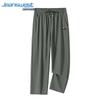 Jeanswest Men's Ice Silk Loose Straight-Leg Casual Pants