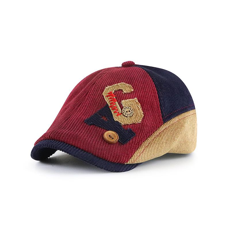 Hochwertige Kinder Baskenmütze Junge Zeitungsjunge Mütze Mädchen Achteck Hüte Mann Frau Kleine Größe Ivy Caps 52-56 cm