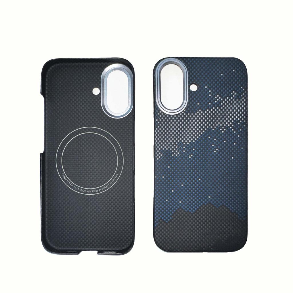 Nový ultra tenký magnetický kryt na telefon Apple 17 z kevlarového aramidového vlákna