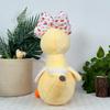 Bow Banana Duck Plush Toy Children's Companionship Doll Grab Machine Doll Activity Gift