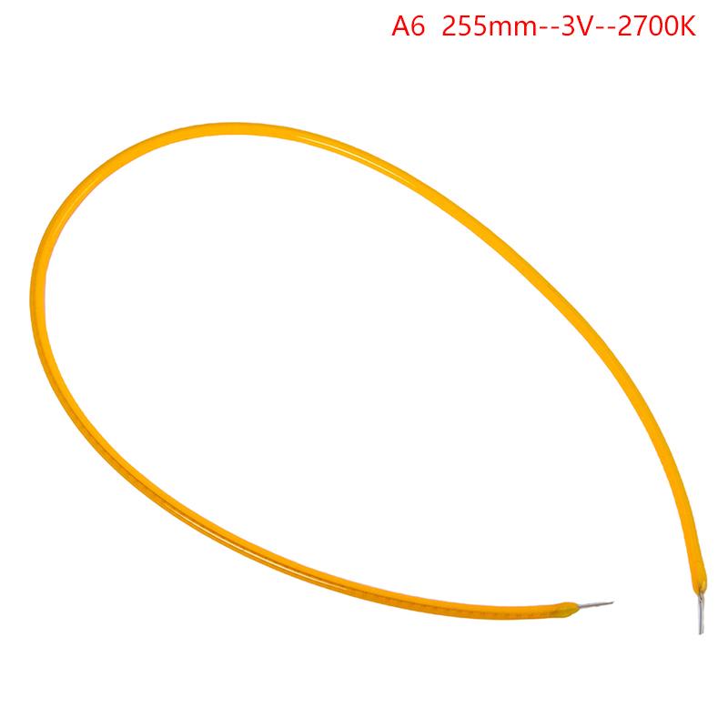 

Мягкая светодиодная нить 3 В, теплый цвет, 2200 К, ретро лампы накаливания, аксессуары для ламп