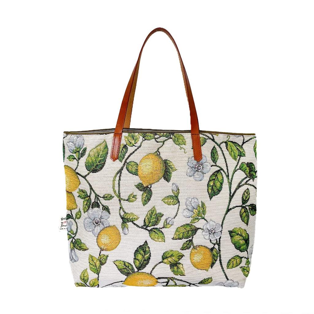 Tote bag [Belle Blanche] (Lemon, S)