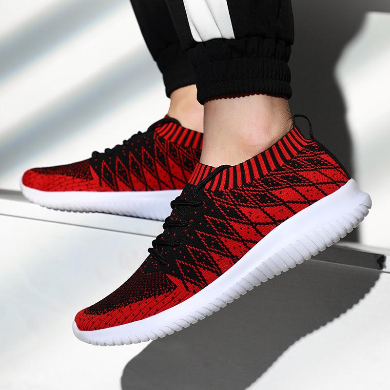 High Quality Mens Outdoor Mesh Breathable Sneakers Casual Running Shoes Board Shoes Cushioning Autumn Summer 2025 New 48