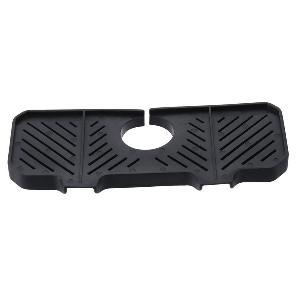 Za Baterii Ochrana proti Stříkající Vodě Silikonová Odkapávací Podložka na Dřez Přenosná Podložka na Zachytávání Vody Koupelna