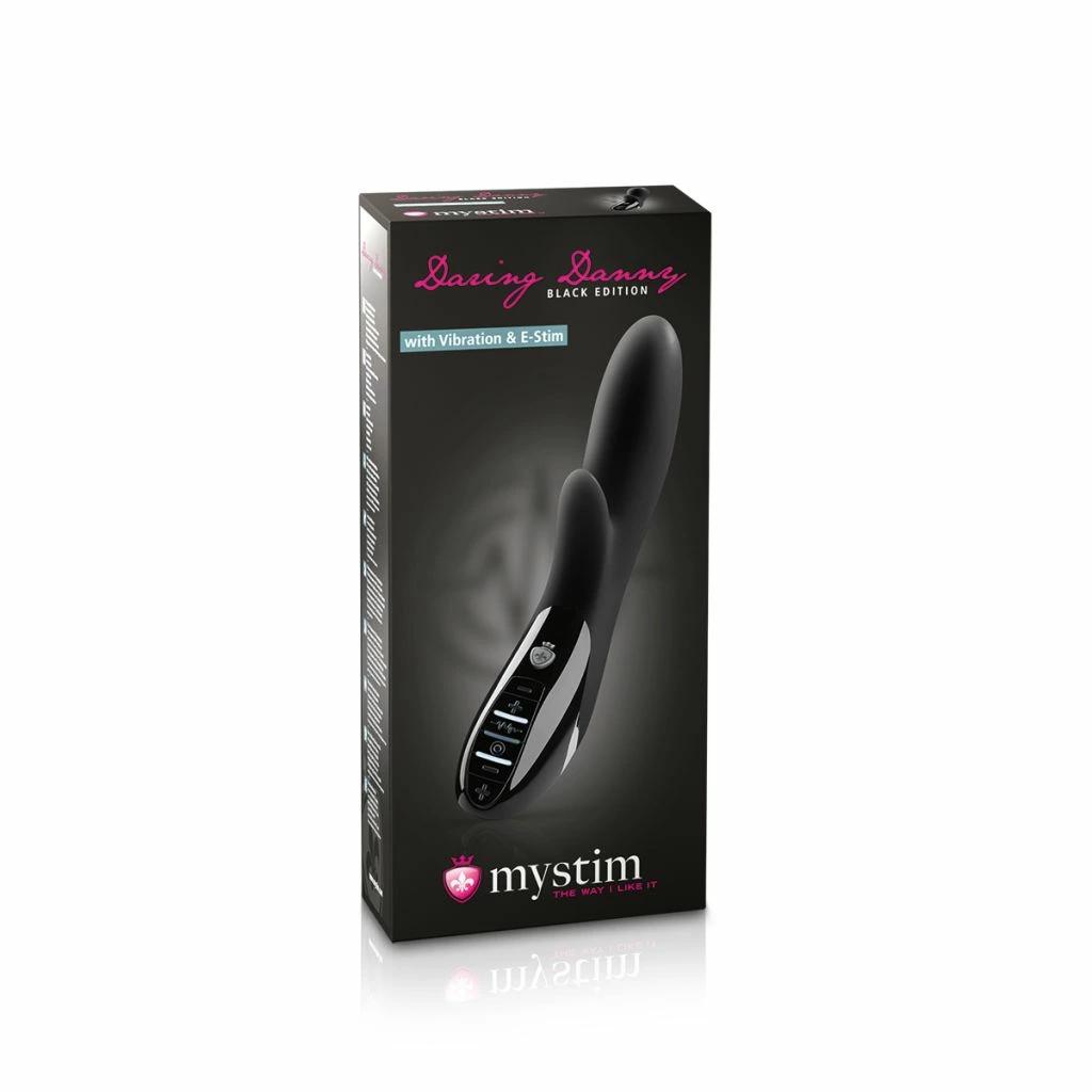 Electrostimulation Vibrator - Mystim Daring Danny eStim Black