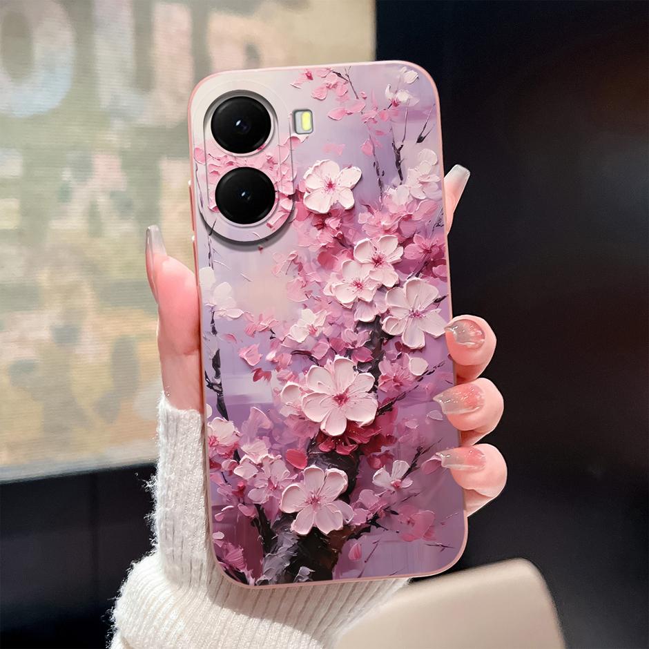 Case For Xiaomi Poco X7 X8 Pro Max Beautiful Bowknot Flower Anti-Fingerprint Unique Phone Cover For PocoX7Pro PocoX8ProMax Coque