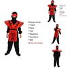 Ohromující dětský cosplay kostým Ninjago, ideální na Halloween a večírky z měkké látky