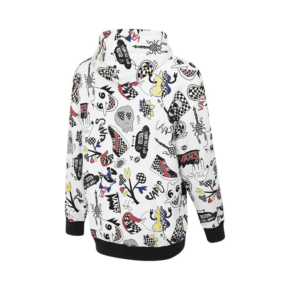 Vans Doodle Aop Knitted Hoodie Men Hoodies White VN000GQ0CR9