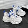 Women Casual Shoes 2024 Spring Summer New Mesh Breathable Height Increasing Versatile Women's Vulcanized Sneakers Autumn