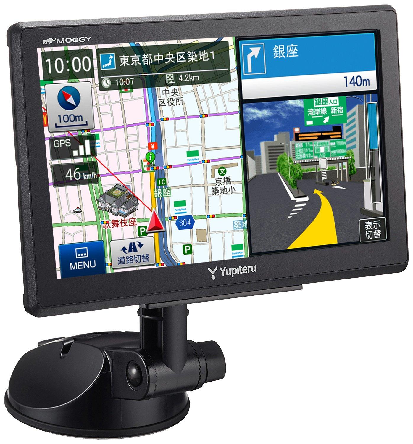 

Yupiteru YPB742 Портативна автомобільна навігаційна система з і Радар-детектором 7-дюймовий Вбудований One-Seg