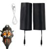 Motorcycle Heated Grips 3 Temperature Settings Cycling Hand Heater Motorcycle Heated Grips Cover for Winter Cold Weather Scooter