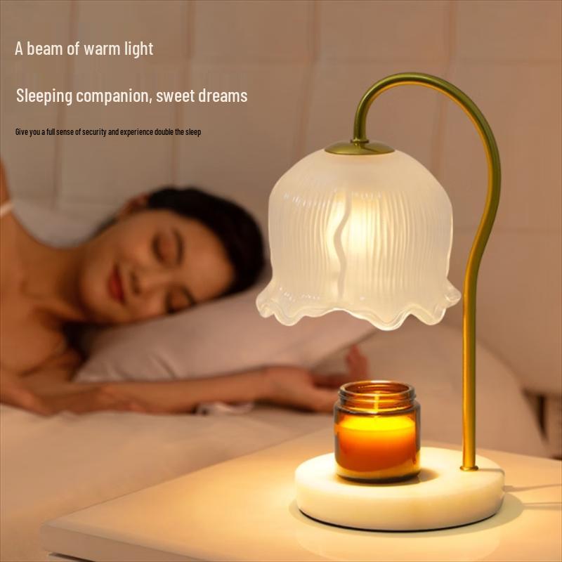SLYC Retro Lily of the Valley Bedside Lamp
