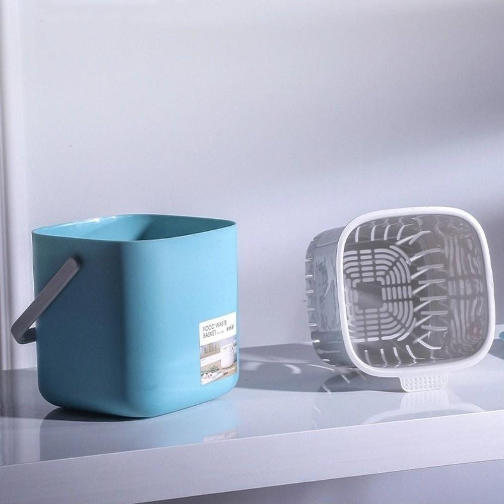 Kunststoff Abfall Mülleimer mit Griff Aufbewahrungskorb Qualität Mülltonne Haushalt