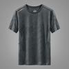 Short-sleeve Men's Running Sports Shirt Fitness Quick-drying Clothes Fat and Oversized T-shirt
